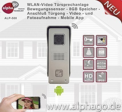 Alphago ALP500 Video Türsprechanlage